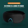 3D Sleeping Mask Block Out Light Sleep Mask for Eyes Soft Sleeping Aid Eye Mask for Travel Eyeshade Night Breathable Slaapmasker