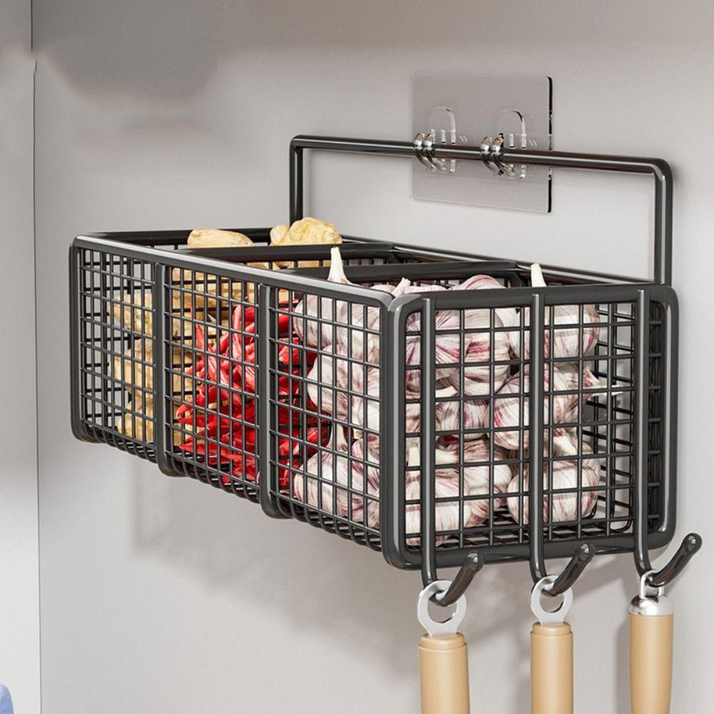 Полка для хранения кухонных принадлежностей из углеродистой стали, настенная, для хранения различных принадлежностей, кухонные принадлежности