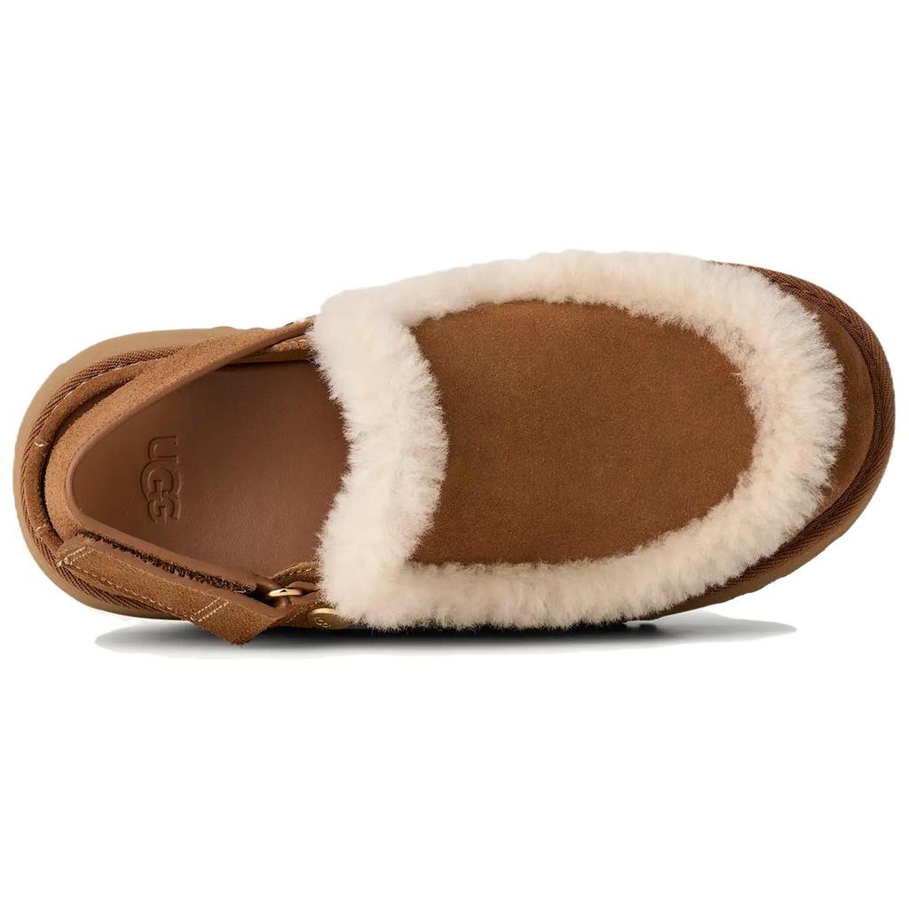 UGG Esmee Clog Удобная Модная Повседневная Обувь 5 см Женские клоги Коричневый 1173331-CHE