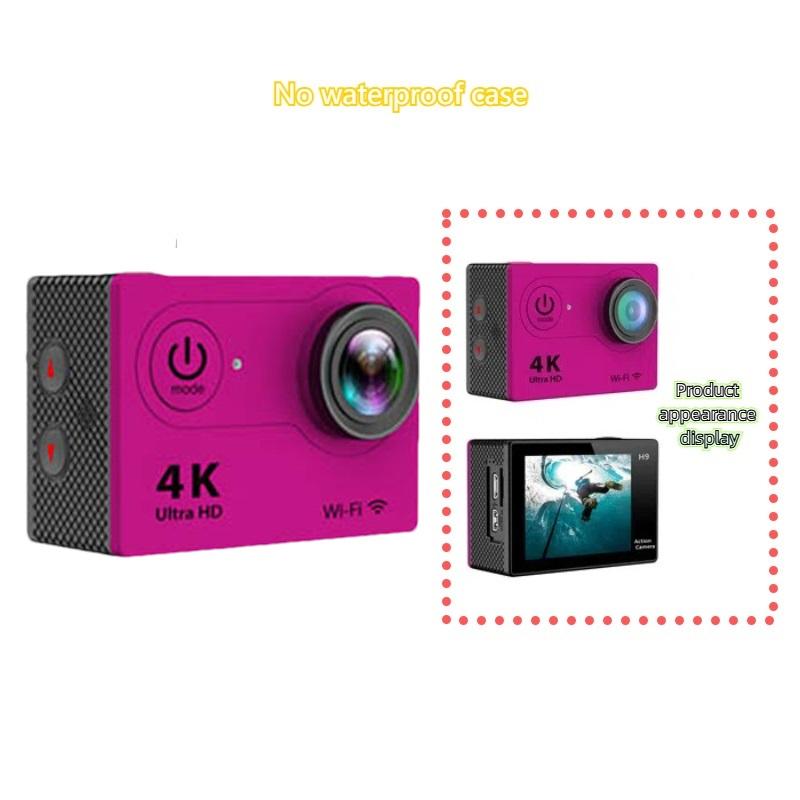 Спортивная камера Беспроводная WiFi Новая Мини Интеллектуальная HD Уличная Водонепроницаемая Камера 4K Sports DV