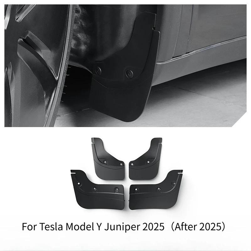 Mud Flaps Mudguards Replacement Splash Guards for Tesla Model 3 Y Highland Juniper 2025 Car Modification Hidden Special Mudguard