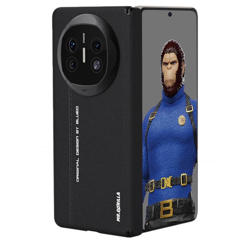 Кожаный чехол-книжка на магнитной застежке в деловом стиле для Huawei Mate X6