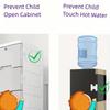 Белые замки для холодильника, замки для дверцы диспенсера для воды и ящиков, защитные устройства для мебели, школьные принадлежности