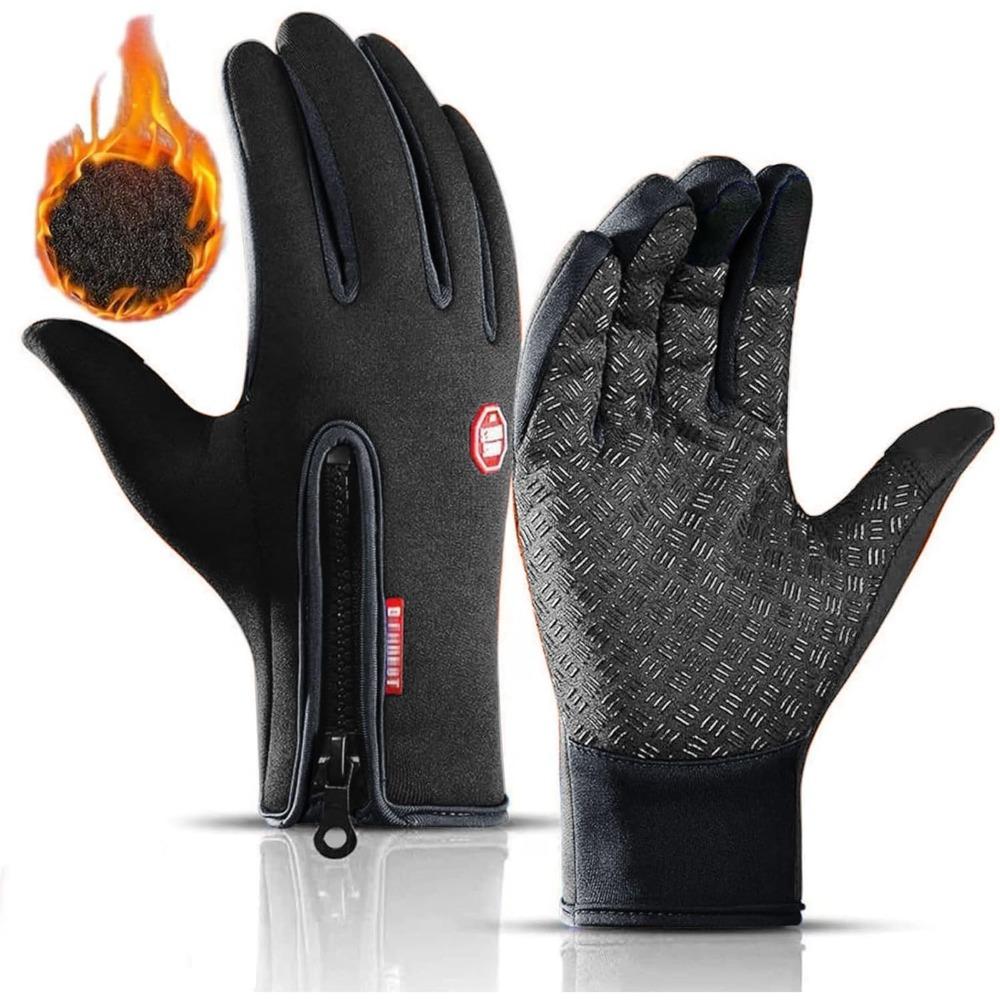 Rechargeable USB Heated Gloves Windproof Ski Gloves High Quality Riding Gloves  Unisex