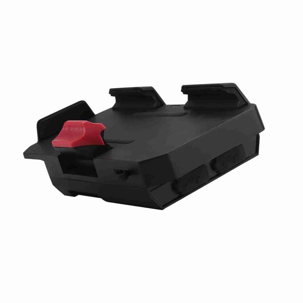 Aumotop Motorcycle Mobile Phone Navigation Bracket Wireless Charging Support with Two USB Ports Replacement for BMW