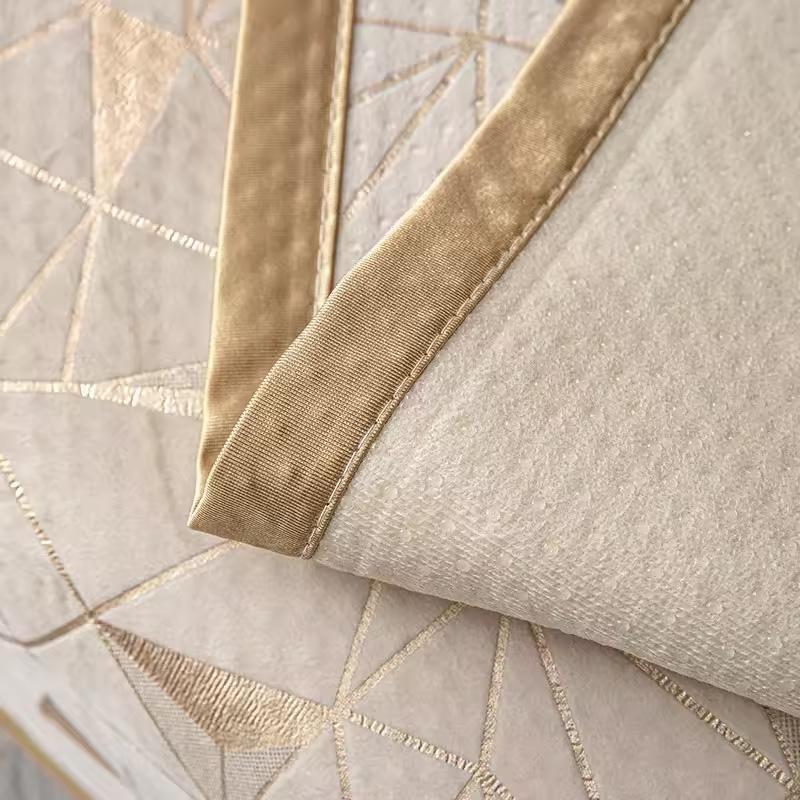 Легкая подушка для дивана в роскошном стиле, высококачественная подушка из шенилла с бронзовым эффектом, универсальный нескользящий чехол для дивана Four Seasons