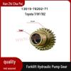 Шестерня гидравлического насоса вилочного погрузчика Toyota 7/8F/1DZ 13519-78202-71