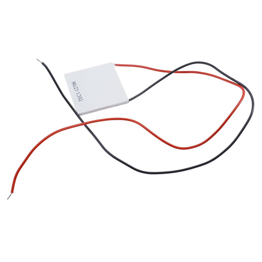 TEC1-12706 Thermoelectric Cooler Peltier TEC 12706 12V 4.3-4.6 A Cells Peltier Elemente Module Heatsink Plate 40x40mm