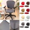 2Pcs/set Elastic Stretch Desk Task Seat Cover Slipcover Protector Cover Split Office Chair Cover