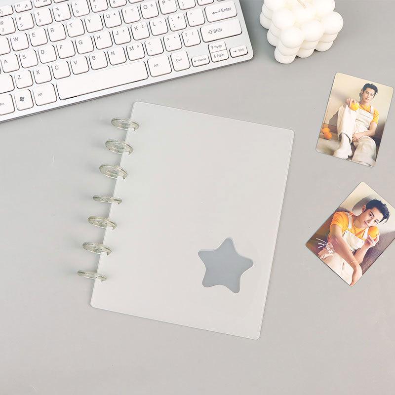 3-inch Polaroid Mushroom Loose-Leaf Album: Four-Grid Idol Card Collection