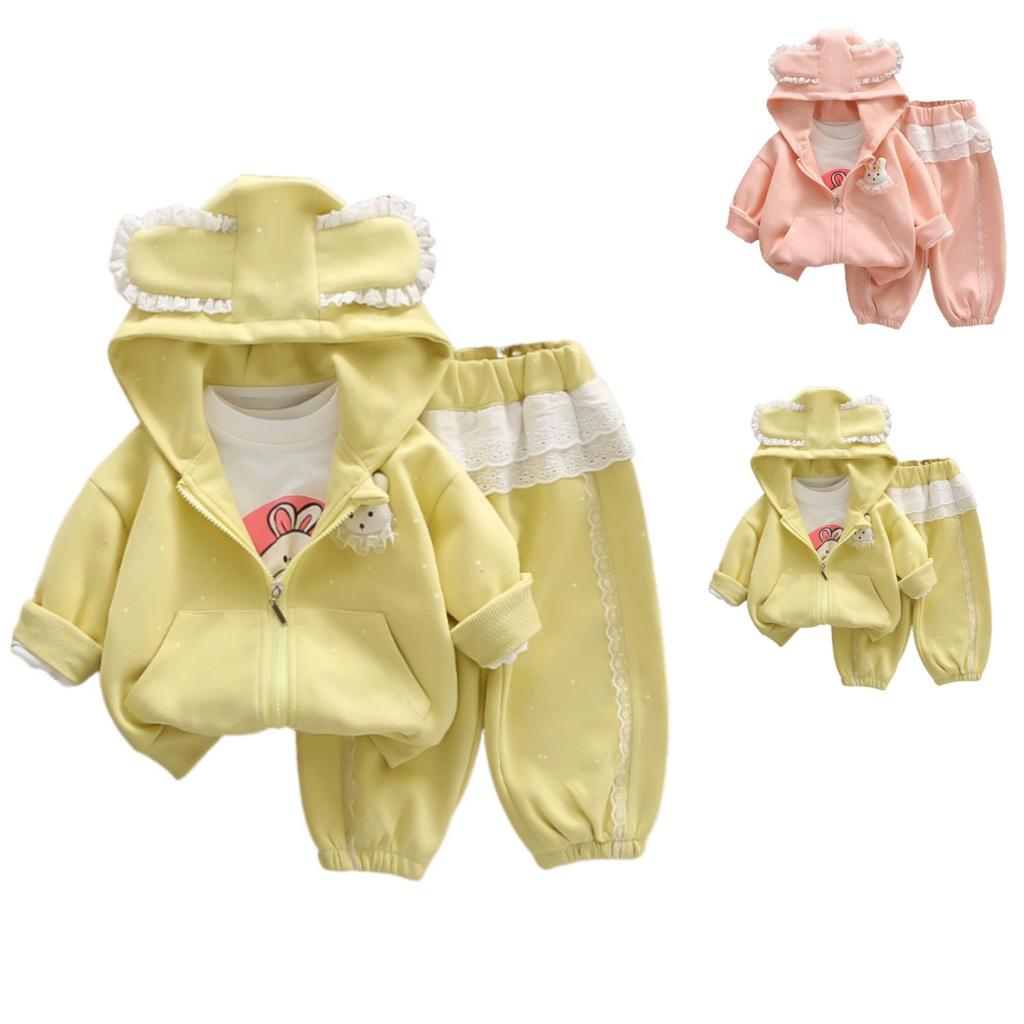 Детский повседневный комплект с длинным рукавом, удобные наряды для повседневной носки