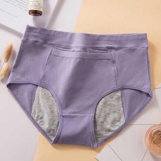Simple Menstruation Panties Elastic Multicolor Comfy