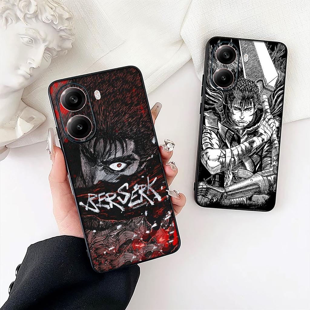 Berserks Guts Phone Cover for Xiaomi Redmi Note 12 11 10 A3 Pro 10A 10C 12C Note12 5G Protective Case