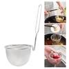 Fine Mesh Strainer Basket With Handle Premium Stainless Steel Fine Mesh Strainer for Enhanced Food Texture and Taste
