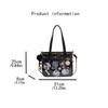 Y2K Cartoon Anime Itabag Large Capacity Transparent Shoulder Bag Creative JK Crossbody Bag  Outdoor