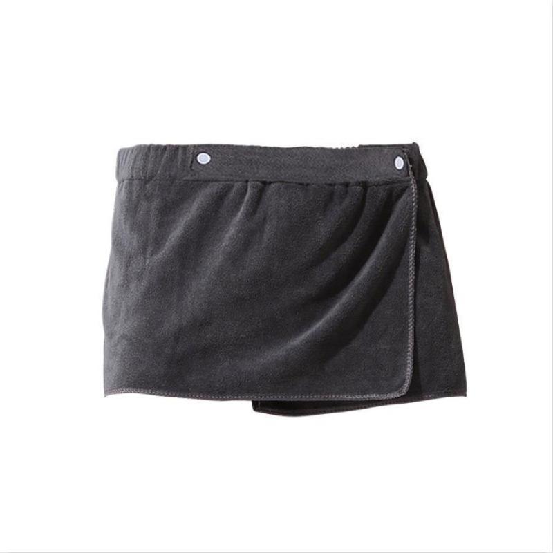 Мужская банная юбка, цельная короткая юбка-полотенце, боксеры, банные штаны, впитывающие банные полотенца, можно носить