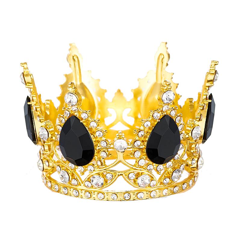 Princess Small Tiaras for Bridal Wedding Flower Decoration Cake Crown Topper Girls Birthday Gift Diadem Jewelry Accessories