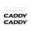 Авто металл для Caddy Maxi TDI логотип автомобильный стиль 3D значок надписи наклейки багажник наклейки аксессуары