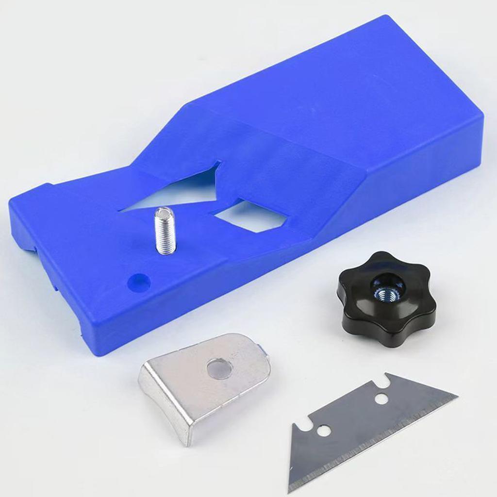 Рубанок для снятия фаски с гипсокартона Эргономичный дизайн Инструмент для снятия фаски с гипсокартона Удобный для переноски для точных резов под углом 45 градусов и под прямым углом