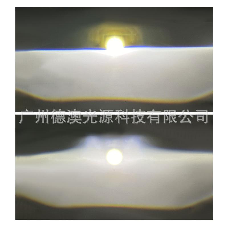 BS03 Dual Lens 80W Smart LED Headlight - High/Low Beam Super Bright White