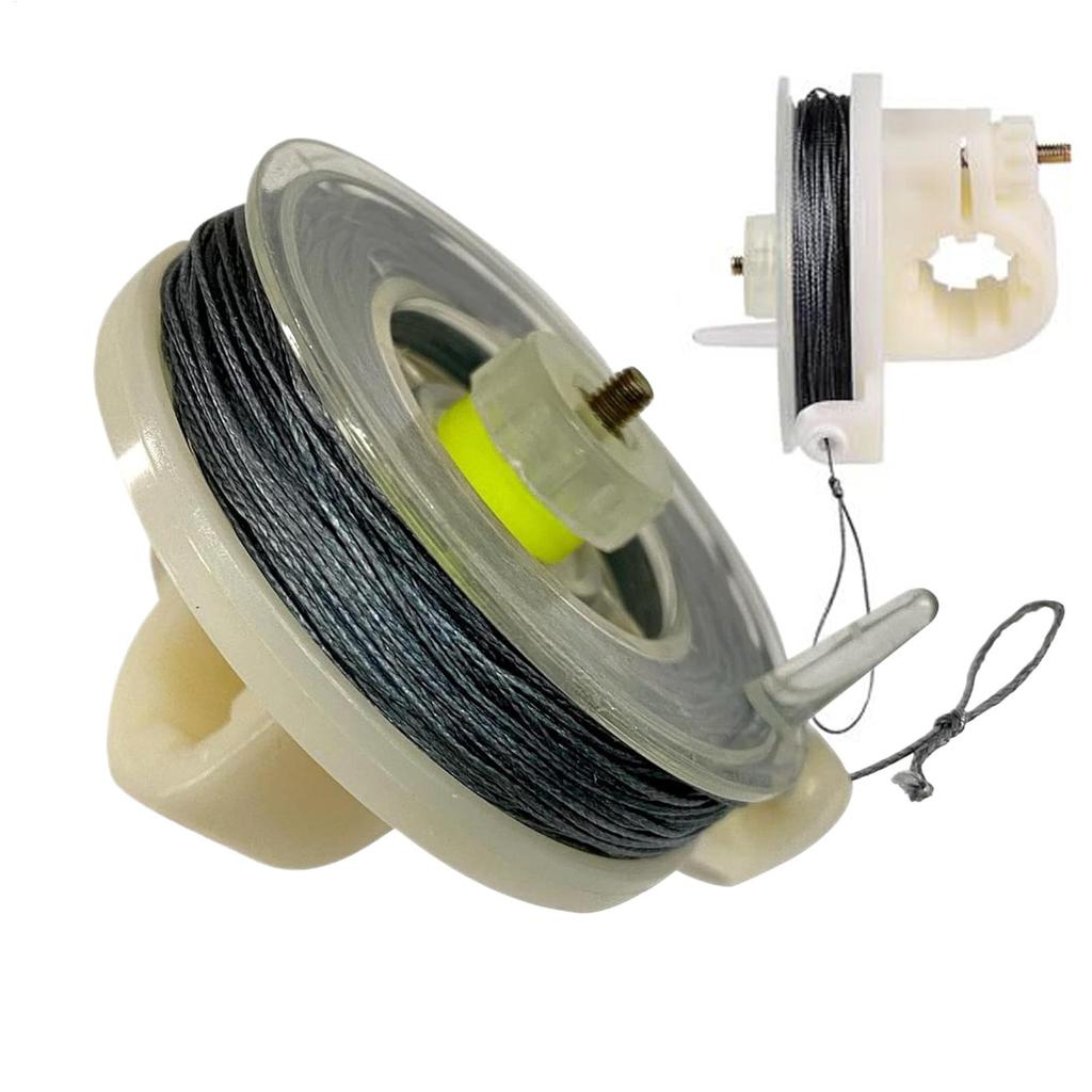 Outdoor Perimeter Alarm Trip Wire With Reusable Reel Camping Tent Periphery Trip Alarm Trip Wire Trip Cord Trigger Rope For Camp