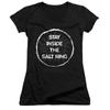 Supernatural Stay Inside The Salt Ring Junior V Neck T-Shirt