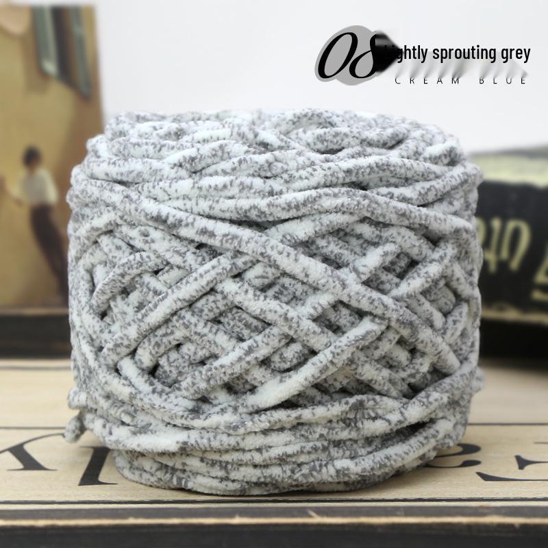 Толстая пряжа Ice Wool для вязания одеял, тапочек, шейных платков и шарфов