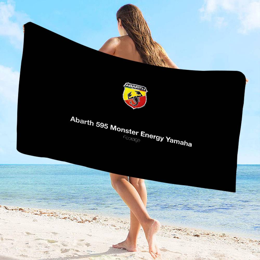 A-Abarth Microfiber Beach Towel Absorbent Quick Dry Soft Yoga Swimming Resort Mountain Climbing Towel
