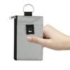 Neck Hanging Card Holder with Lanyard, Transparent ID Sleeve & RFID Blocking Wallet