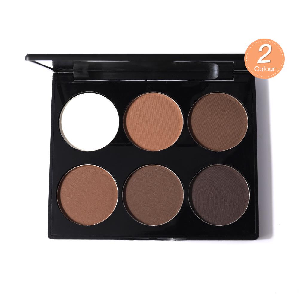 Палетка для контуринга Meiqier 6 цветов: Набор для хайлайтинга и контуринга для скульптурного вида