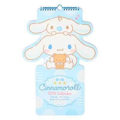 Sanrio Cinnamoroll Вырезной календарь 2026 Япония НОВЫЙ Персонажи Sanrio