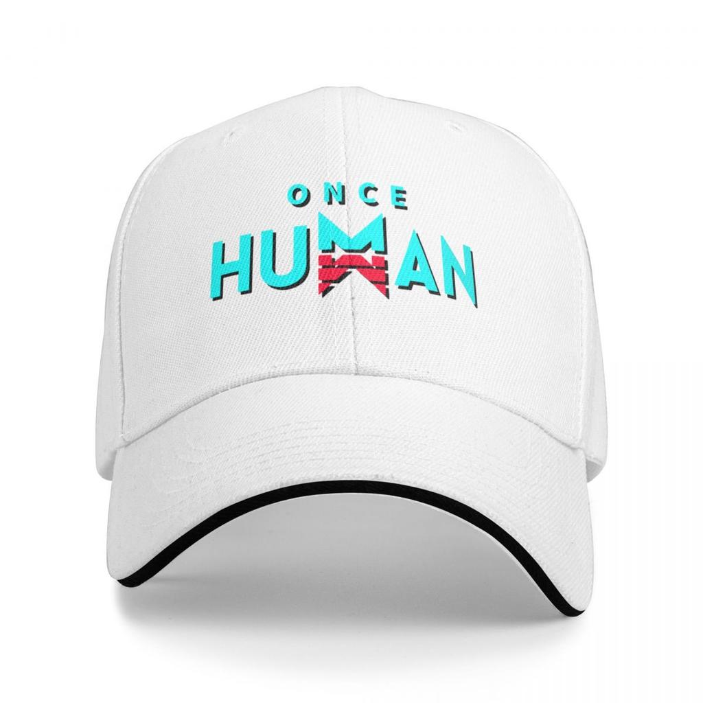 Логотип Once Human + Бейсболка Новая В Шляпе Рыболовная кепка Элегантные женские шляпы Мужские