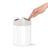 Simplehuman Мини Настольное Мусорное Ведро, 1,5 л (1,5 литра), Нержавеющая сталь, с крышкой, simplehuman CW2079