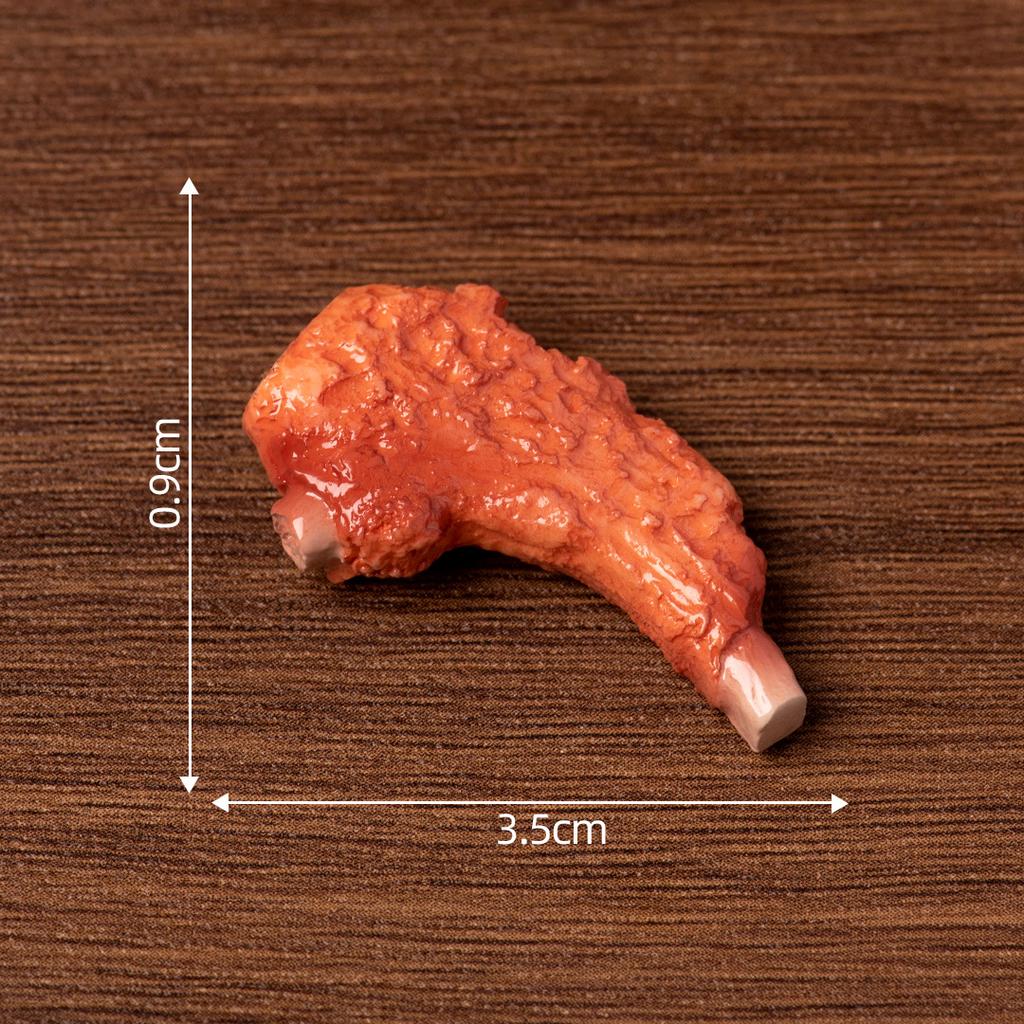 Micro Landscape Simulation Food Play Fried Skewers Barbecue Skewer Incense Diy Baby House Decoration Accessories Miniature Resin Ornaments