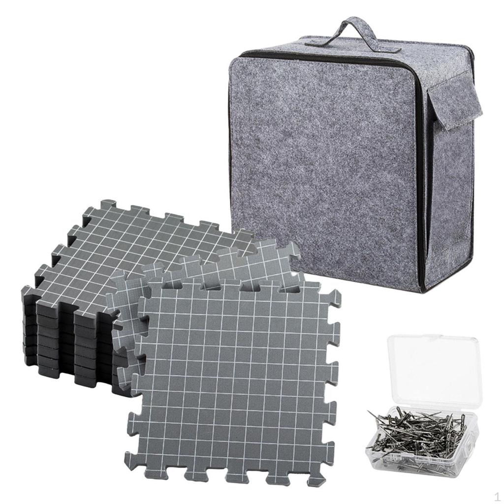 Блокирующие коврики для доски для вязания очень толстые, поделки с сетками с Т-образными булавками