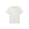 Solid Logo Round Neck Short Sleeve T-Shirt Men Tops Vintage-White A6EUU-CM9