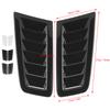 2Pcs  Bonnet  Vents Engine Hood Car Exterior Parts for  RS MK2 Style Car Front Vent Hood Vents Car Accessories
