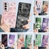Для Tecno Camon 18 18T 18P 18 Primer Чехол для телефона CH7 CH6 Крышка Модный Простой Масляная живопись Цветочный Мягкий силиконовый чехол Fundas