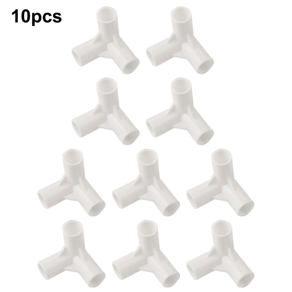 High Strength Canopy Pole Connector for Tents Wardrobes 16mm I D (10PCS)
