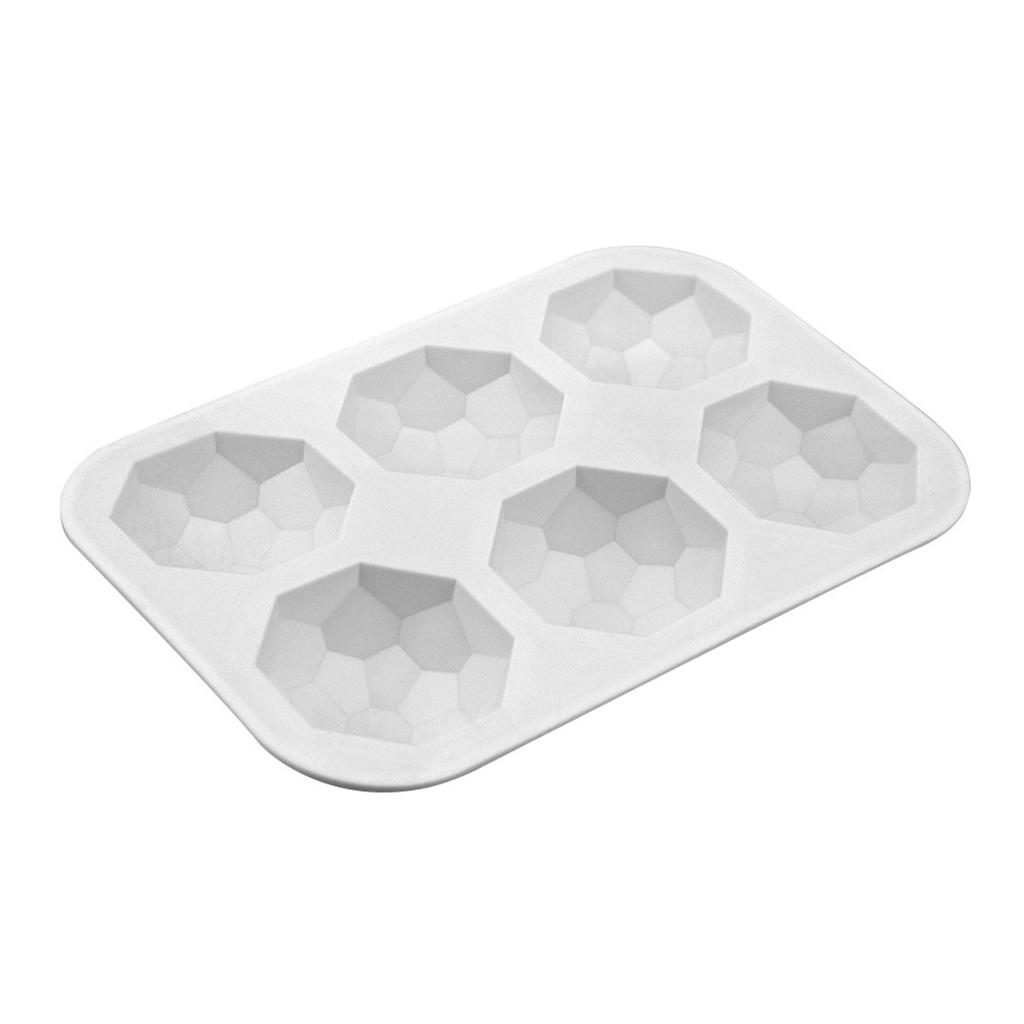 Gem Jewel Silicone Chocolate Baking Mold Geometric Diamond Mousse Cake Candy Mould Soap Candle Making Tool