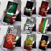 Чехол для телефона Samsung Galaxy S25 S23 S30 S8 S21 S20 FE S24 S22 Note 10 20 S8 Plus lite Ultra с рисунком флага Болгарии, карты