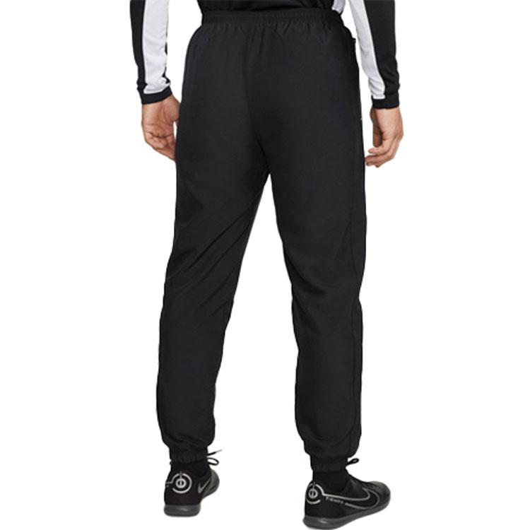 Nike Мужские брюки с однотонным логотипом Dri-Fit и эластичной резинкой на талии, черные DV9737-010