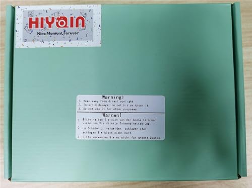 HIYQIN Clear Case with Lens Cap for Fujifilm Instax Wide Evo, Aluminum Black, with Lens Cap and Anti-Loss Cord