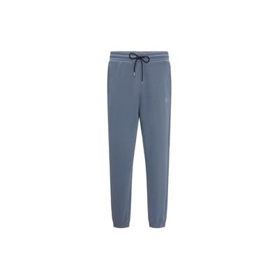 Reebok Knitted Sweatpants Unisex Blue Gray Thickened Cuffed Pants 23RMF601UGB7