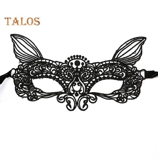 Черная кружевная маска, сексуальная полая маска на половину лица, дышащая маска для вечеринки, венецианские костюмы для маскарада, косплея, карнавала
