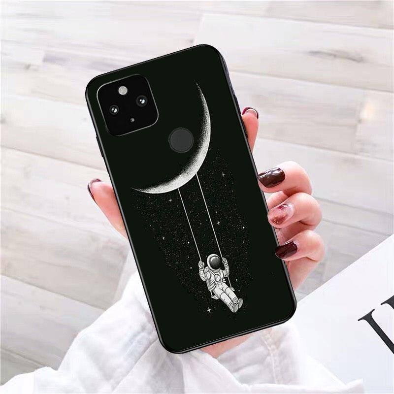 Чехол для телефона «Луна, звезда, космический астронавт» для Google Pixel 7 Pro 7 6A 6 Pro 5A 4A 3A Pixel 4 XL Pixel 5 6 4 3 XL 3A XL 2 XL