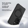 For Samsung Galaxy A55 5G Phone Case with Magnetic Kickstand TPU + PC Carbon Fiber Back Cover