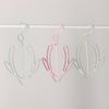 New Clothes Plastic Shoe Racks Storage Shelf Drying Hanger 2 Hooks