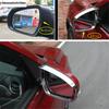Rearview Mirror Rain Eyebrow / Side Door Handle Cover Trim ABS Chrome Exterior Accessories For Suzuki Vitara Escudo 2015 -