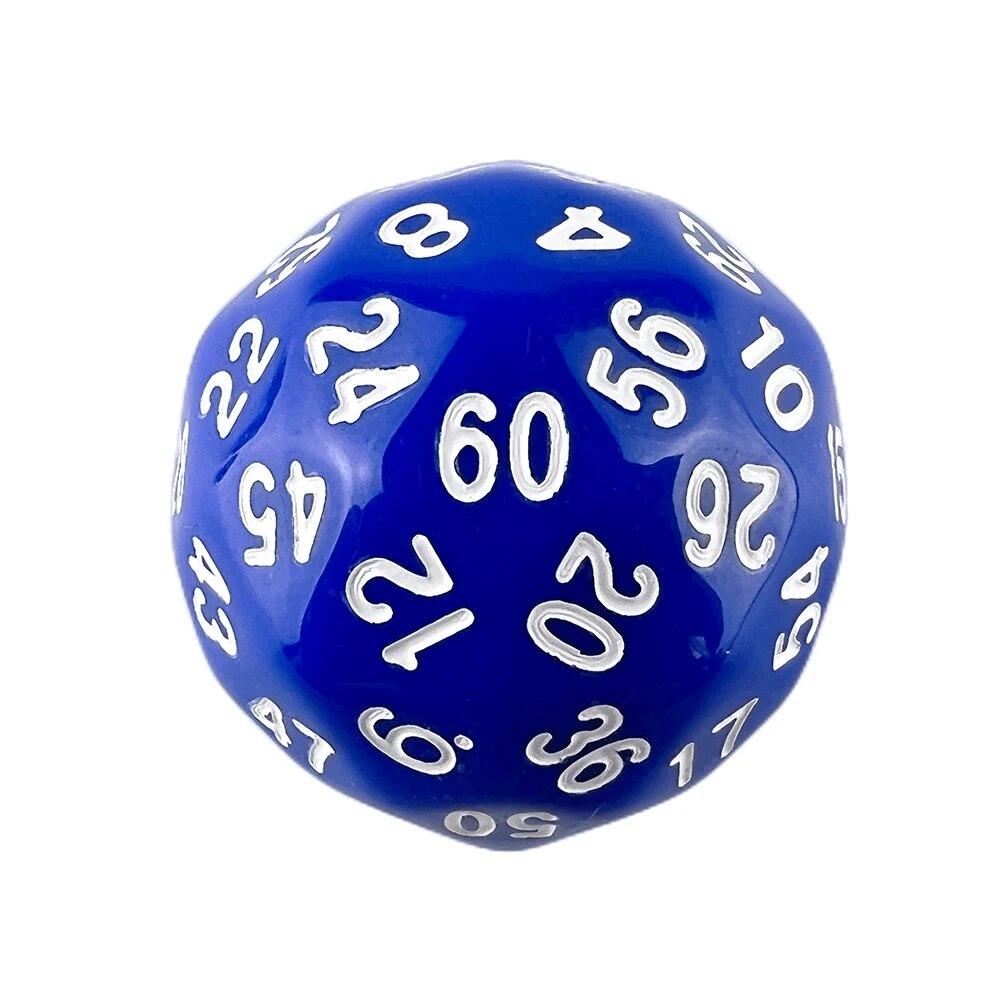 D60 игральные кости 1 шт. пластиковый шар для настольных игр настольные игры подарок на день Святого Валентина